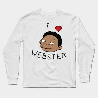 Flander's I LOVE WEBSTER Long Sleeve T-Shirt